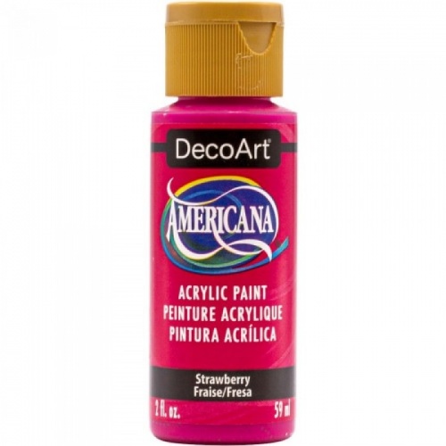Acrylic Strawberry - Strawberry Matte Finish by DecoArt...