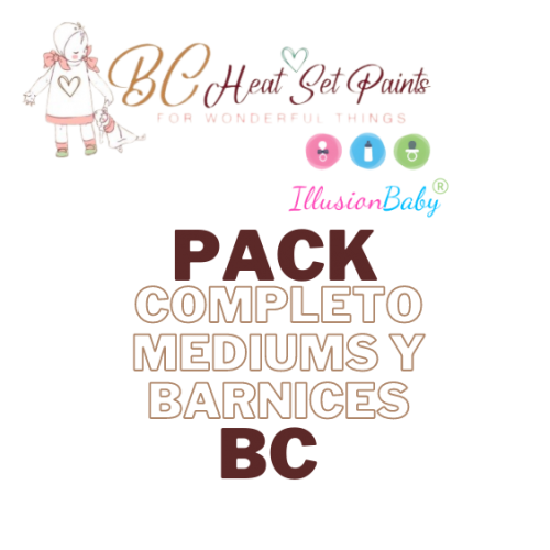 Pack completo mediums y barnices BC