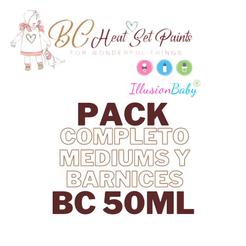 Complete pack of BC mediums and varnishes 50ml