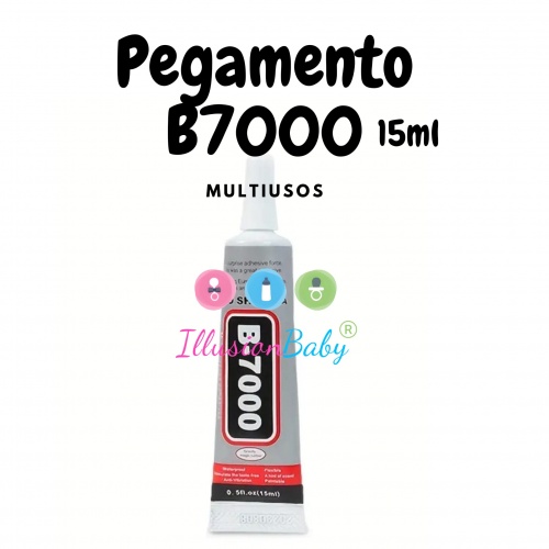 Pegamento B7000 15ml - Multiusos y Flexible, Ideal para...