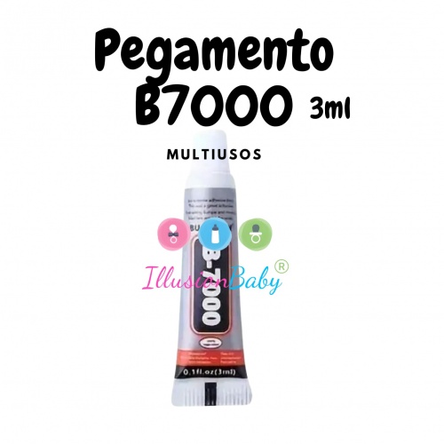 Pegamento B7000 3ml - Multiusos y Flexible, Ideal para...