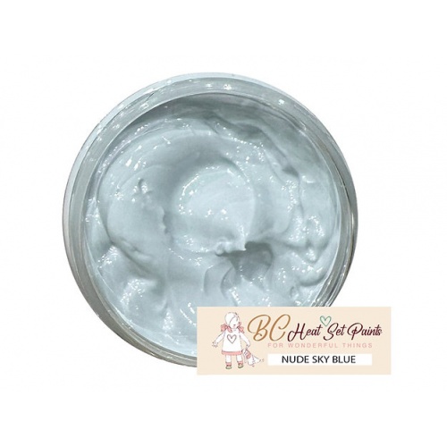 NUDE SKY BLUE BC Heat Set Paint