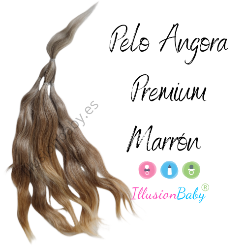 Premium Angora Mohair: Brown