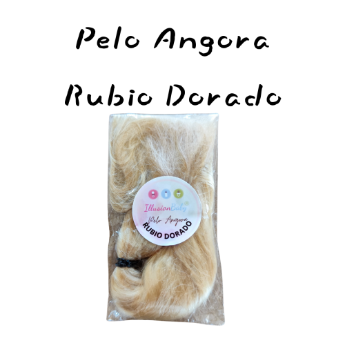 Premium Loiro Dourado Angora Mohair