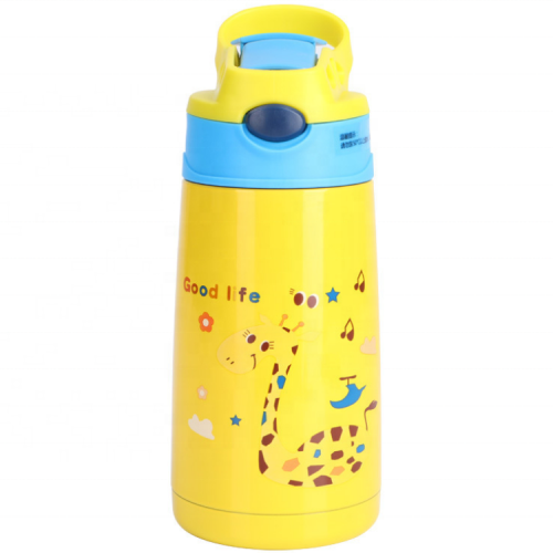 Botella Térmica Infantil Jirafa "Good Life" | Amarillo y...