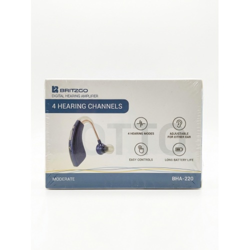 Amplificador Auditivo Digital Britzgo BHA-220 – 4 Canales...