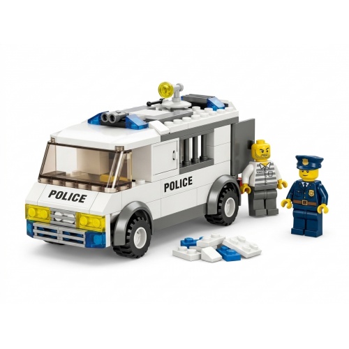 Set de Construcción Furgón de Policía con Minifiguras -...