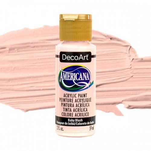 Acrílico Bebé Rosa - Baby Blush Acabado Mate de DecoArt...