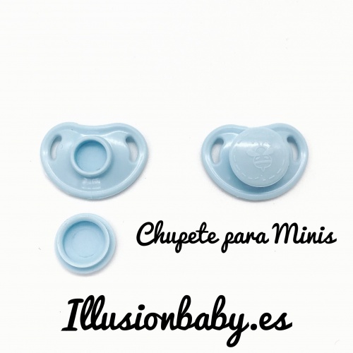 Magnet pacifier for mini blue