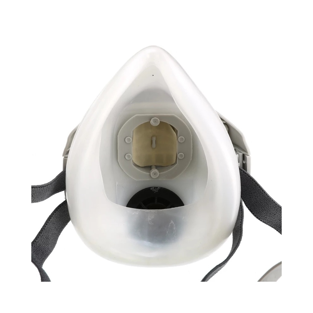 Silicone + plastic mask