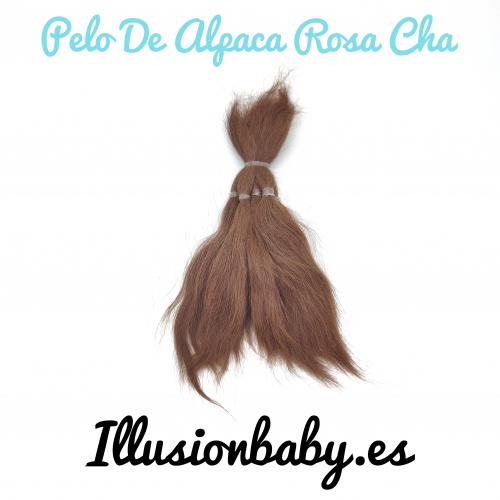 Alpaca Chocolate Rosa Cha Hair for Reborn