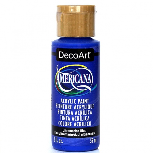 Ultramarine Blue Acrylic Matte Finish by DecoArt...
