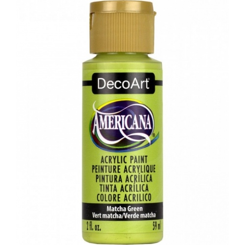 Matcha Green Acrylic Matte Finish by DecoArt Americana 59ML