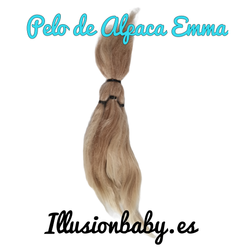 Pelo de Alpaca Emma Rubio para Reborn