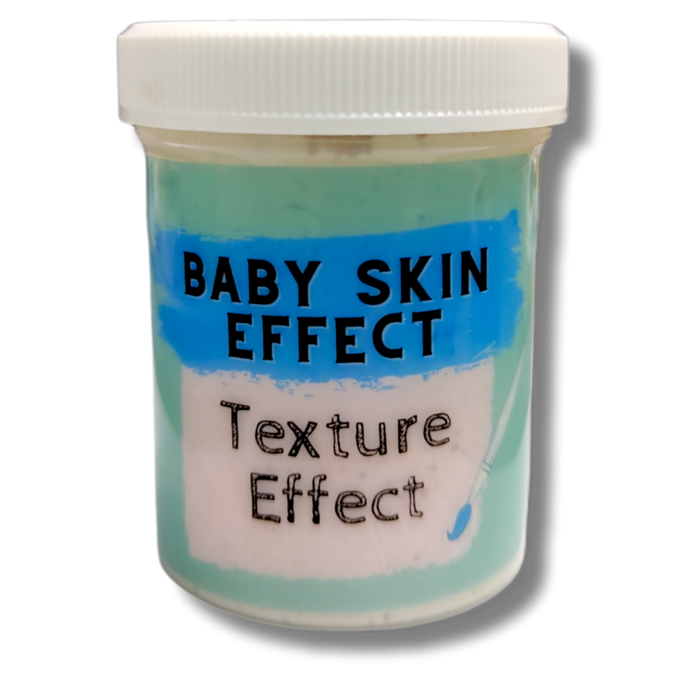 Efeito de pele de bebê - Efeito de pele real, assado ou seco ao ar