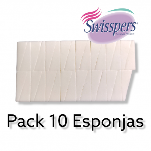 Swisspers sponges 10ud (DO NOT SWELL) without latex