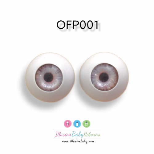 Acrylic Gray Eyes own manufacture OFP001