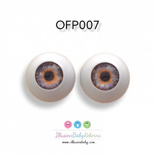 Ojos Amanecer acrílicos fabricación propia OFP007