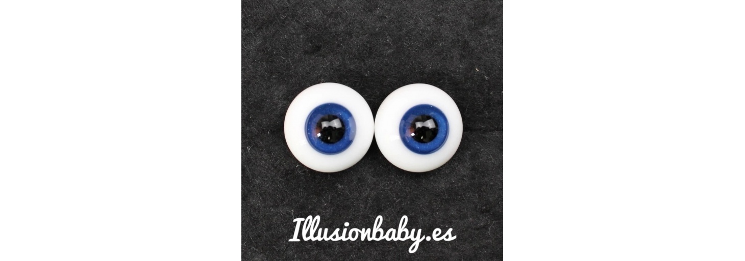 Ojos de cristal de bola entera